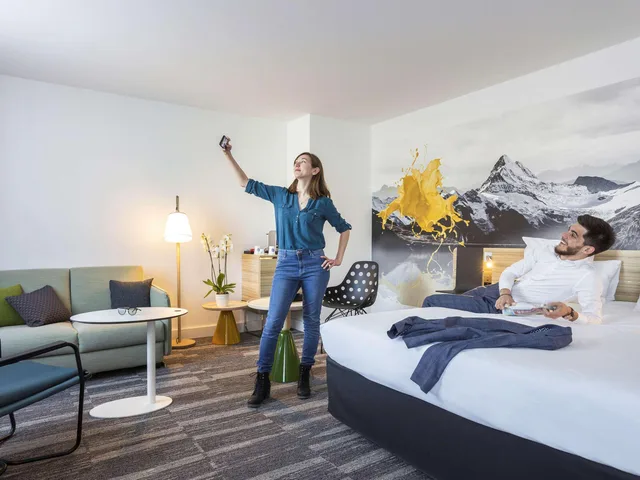 Junior Suite, Double Bed, Novotel Annecy Centre 3/4