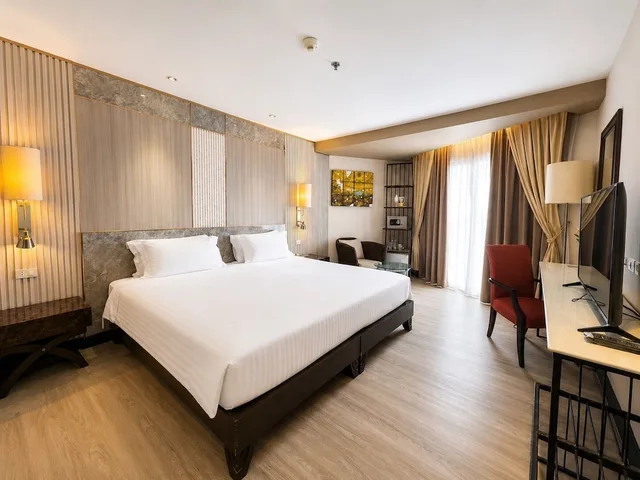 غرفة بريميوم بسريرين منفصلين بإطلالة على البحر، Garden Cliff Resort and Spa 6/10