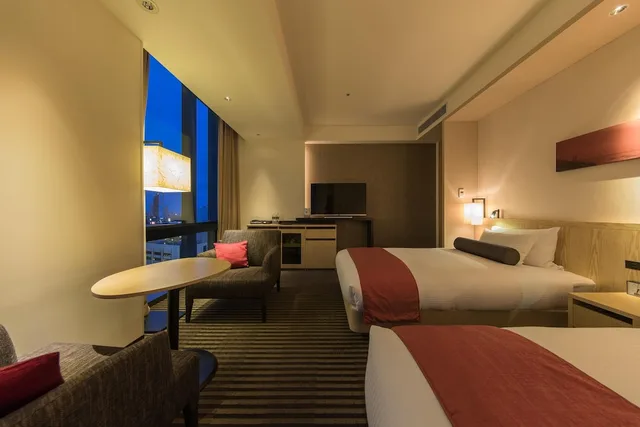 Premium, Twin Beds, with View, JR Kyushu Hotel Blossom Shinjuku 7/10