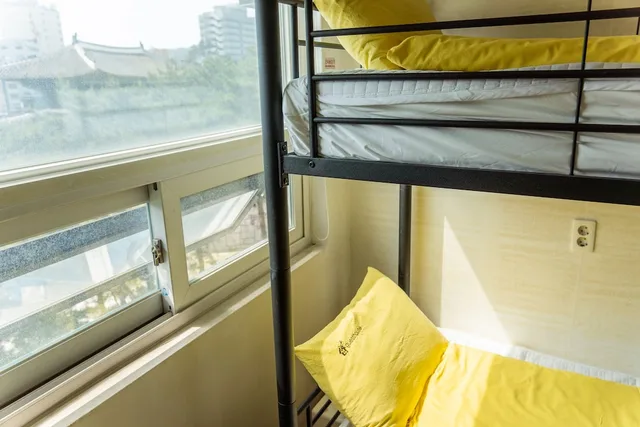 غرفة ديلوكس بسرير بطابقين مفردة بسرير مزدوج، 24 Guesthouse Dongdaemun Market 2/5