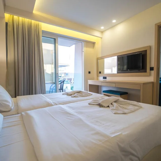 شقة سوبيريور بإطلالة على المسبح بغرفة نوم واحدة، Marika Hotel Chania 4/9