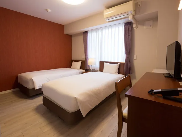غرفة بسريرين منفصلين للمدخنين، Hotel Hakata Place 1/3