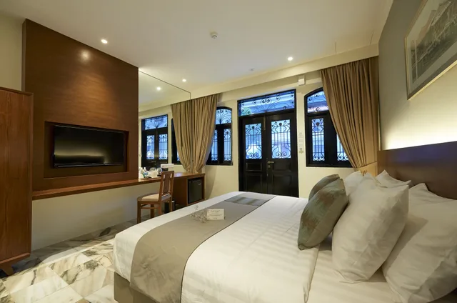 جناح سيغنتشر بسرير كينج وسرير كوين، Macalister Terraces Hotel 2/6