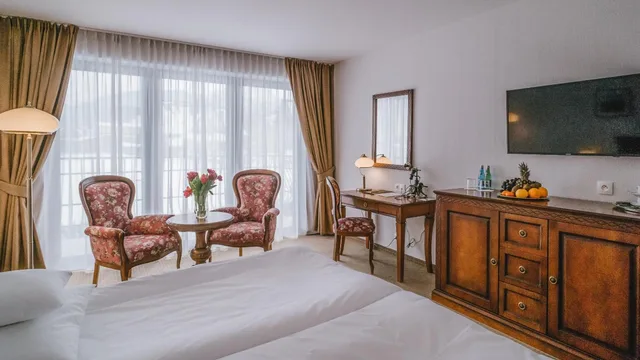 غرفة سوبيريور بسرير مزدوج بإطلالة على الجبل، Hotel Paryski Art & Business 5/9