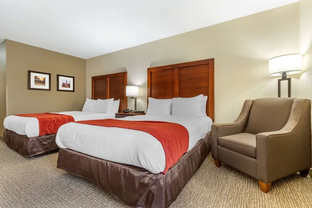 غرفة بسريرين كوين، Comfort Inn & Suites Clemson - University Area 6/10