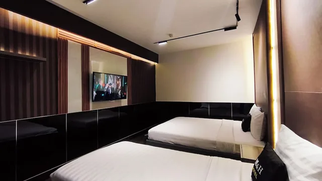 غرفة تنفيذية ثلاثية بسرير كوين وسرير فردي، Moc Huong Hotel 2/10