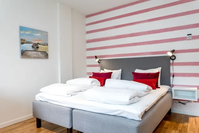 استوديو بسرير كوين، Apartdirect Hammarby Sjostad 1/5