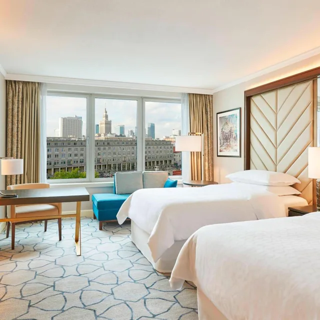 1 Bedroom, Junior Suite, Twin Beds, Club Lounge Access, Sheraton Grand Warsaw 2/3