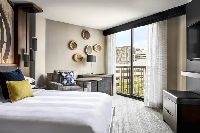 غرفة بسرير كوين، Portland Marriott Downtown Waterfront 4/10