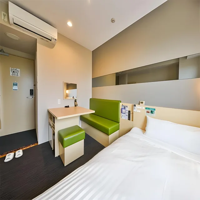 Semi Room, Extra, Deluxe, Semi Double Bed, Smoking، Chigiri no Yu Super Hotel Kashima 1/1