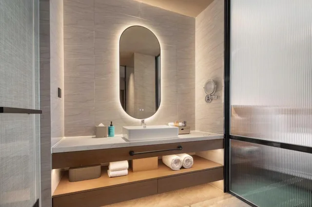 غرفة سوبيريور بسرير فردي، Novotel Lianyungang Haizhou 5/6