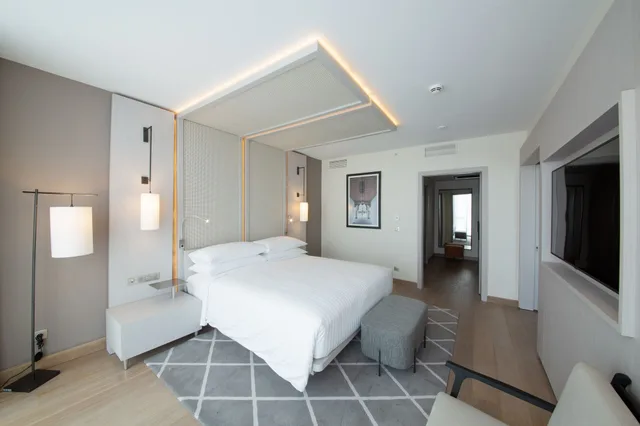 غرفة بريميوم بسرير كينج بإطلالة على المدينة، Rabat Marriott 7/10