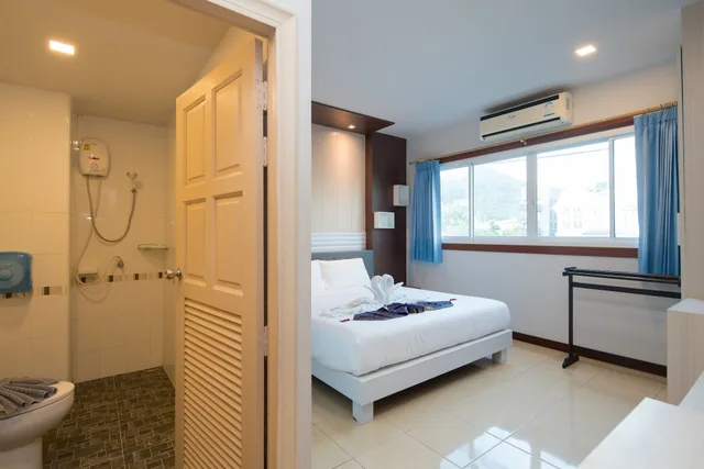 غرفة متصلة بسريرين كوين، Baan Thai Beach Side Residence 3/8