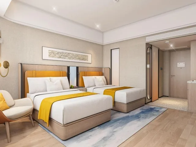 غرفة تنفيذية بغرفة نوم واحدة لذوي الإعاقة، Five Rams City Hotel 1/1