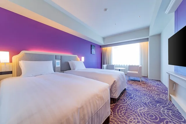 غرفة سوبيريور بسريرين منفصلين، Liber Hotel Osaka 1/2