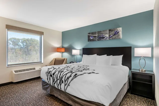 غرفة بسرير كينج لذوي الإعاقة، Sleep Inn Newberry Crane 2/8