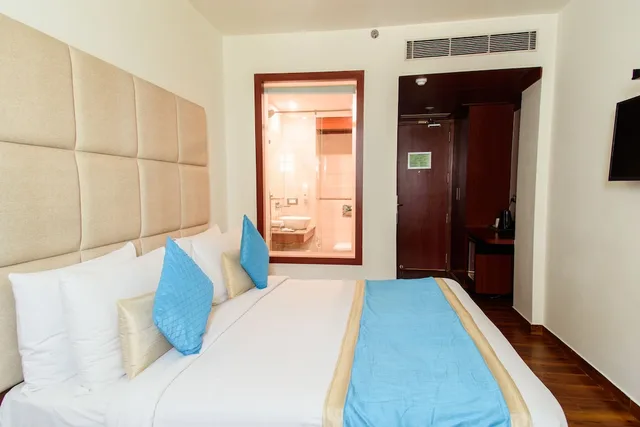 غرفة ديلوكس بسرير مزدوج بإطلالة على المدينة، Ascent Biz Hotel 2/4