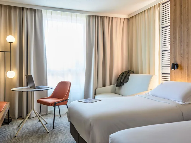 غرفة بسريرين منفصلين، Novotel Beaumanoir 2/8
