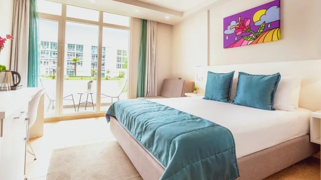 غرفة بسرير مزدوج بإطلالة على الحديقة بشرفة، Azul Beach Resort Montenegro By Karisma 2/2