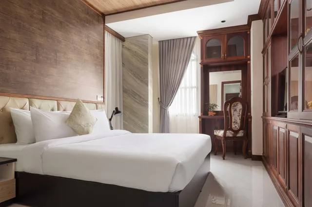 جناح ديلوكس بسرير كوين بإطلالة على المدينة، LCS Hotel & Apartment 2/5