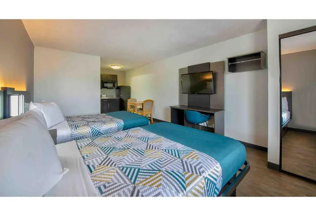 2 Full Beds - Smoking، Studio 6 Extended Stay - Pascagoula, MS 3/6