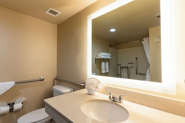 غرفة قياسية مفردة بسرير كينج لذوي الإعاقة، Grand Canyon Hotel and Suites 3/4