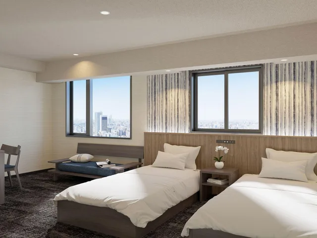 Semi Room, Superior, 2 Semi Double Beds، Hotel and Spa Gift Takayama 2/2
