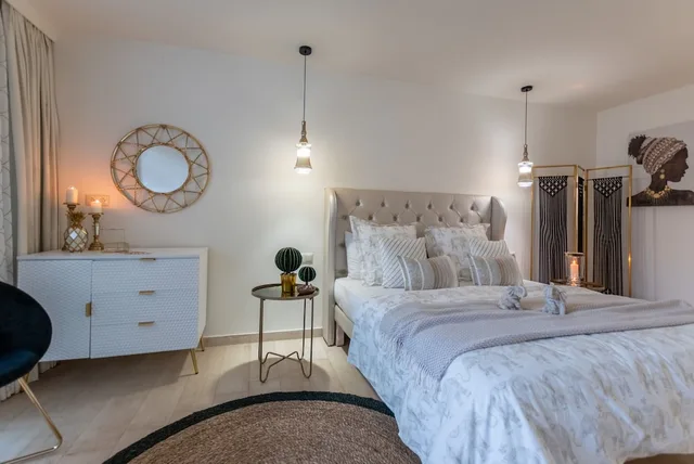 Junior Suite, Studio, Queen Bed, Garden View، Stelios Gardens Hotel Malia 2/10