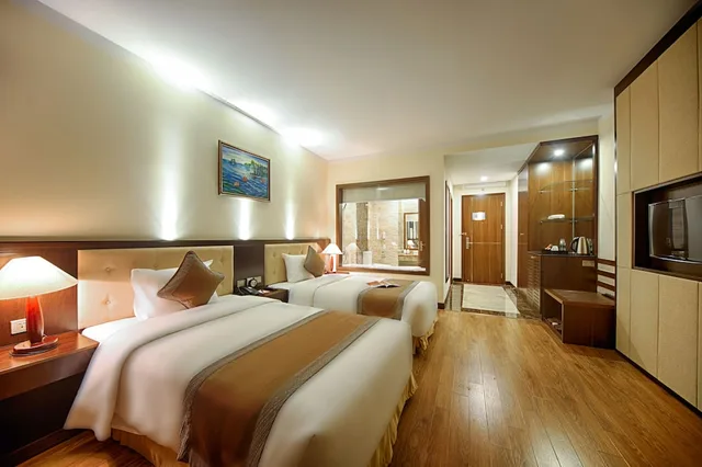 Deluxe, Twin Beds, Muong Thanh Grand Cua Lo 1/1