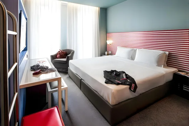 غرفة بسرير مزدوج بشرفة، Hotel Glam Milano 2/2