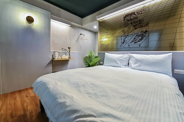 غرفة سوبيريور بسرير مزدوج بإطلالة على الجبل، H& Jiufen The Ocean Theory BnB 1/7