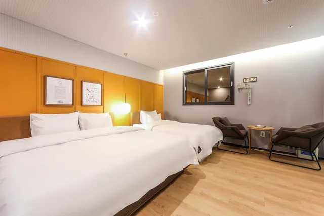 جناح عائلي بسريرين منفصلين، Seomyeon Brown-dot Hotel Gold Busan 2/10