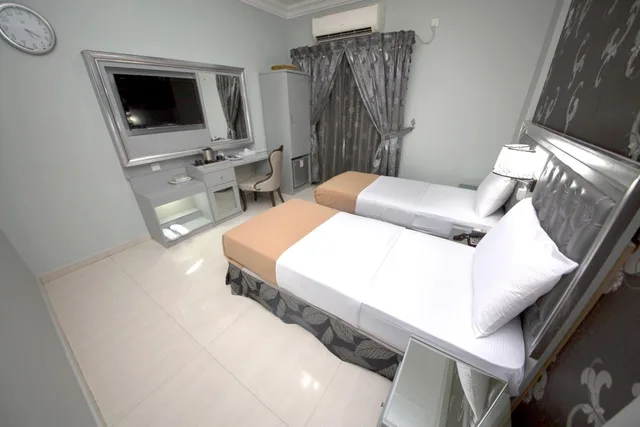 غرفة عائلية بسرير كوين وسرير فردي، White Fort Hotel 3/10