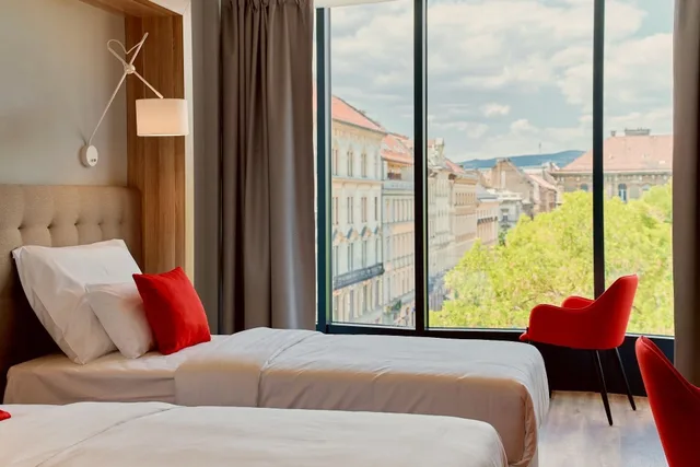 غرفة سوبيريور بسرير كينج، Up Hotel Budapest 2/9