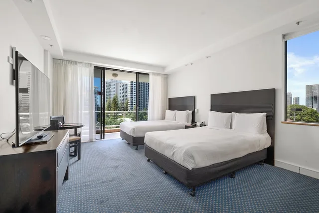 غرفة بريميوم بسرير كوين، Crowne Plaza Surfers Paradise 6/10