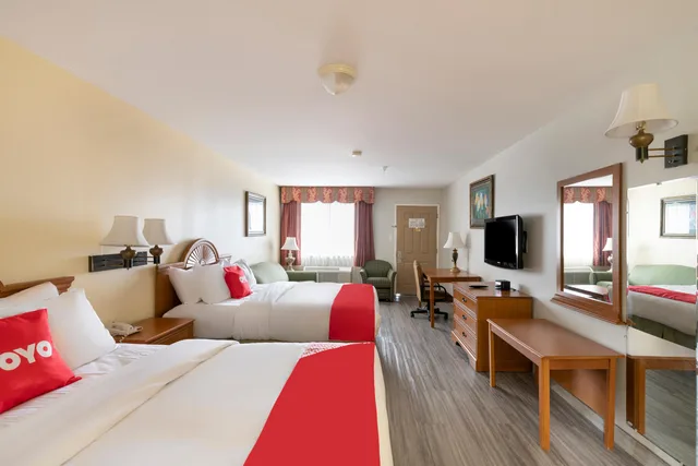 غرفة بسريرين كوين لذوي الإعاقة، OYO Hotel Stafford TX I-69 North 1/7