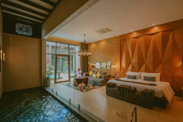 Pool, Family, Villa, King Bed, Large Single Bed، La Miniera Pool Villas Pattaya 1/1