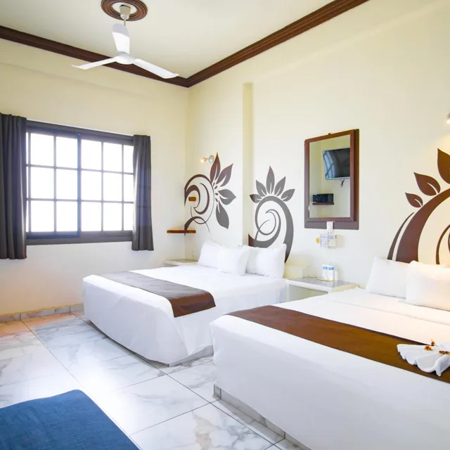 غرفة بسريرين منفصلين، Hotel Diamante 6/10