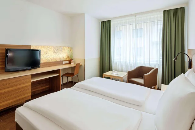 غرفة كلاسيكية بسرير مزدوج أو سريرين منفصلين، Four Points Flex by Sheraton Vienna Hauptbahnhof 4/5