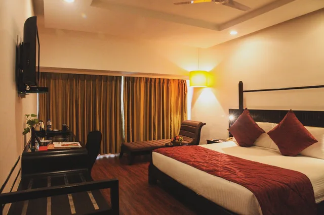 غرفة ديلوكس بسرير كوين بإطلالة على البحر، Gateway Varkala 2/4
