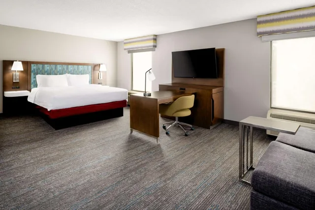 جناح بسرير كينج بغرفة نوم واحدة مع أريكة، Hampton Inn Richmond-Sw Hull Street 2/6
