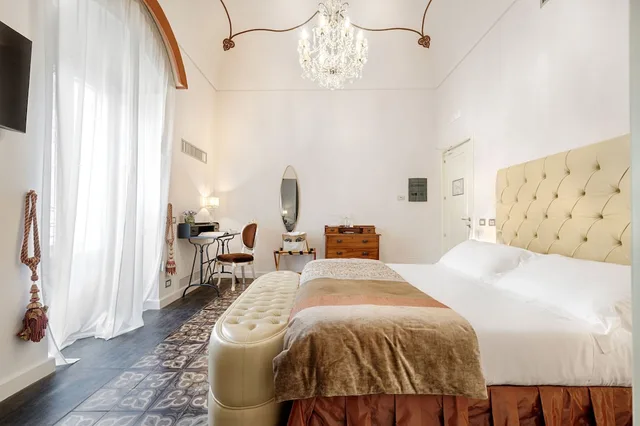 غرفة ديلوكس بسرير كوين، Antica Badia Relais 9/10