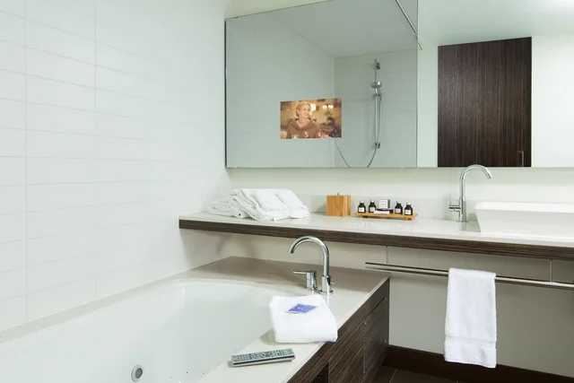 غرفة بسريرين بشرفة، Hotel Le Bonne Entente 3/3