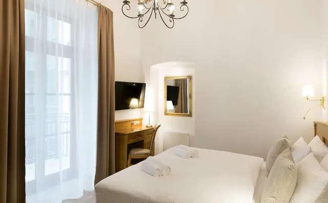 استوديو بسرير فردي بشرفة، Ventus Rosa Boutique Aparthotel 1/2