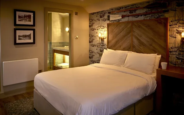 غرفة بسرير مزدوج، The Boathouse & Riverside Rooms 4/7
