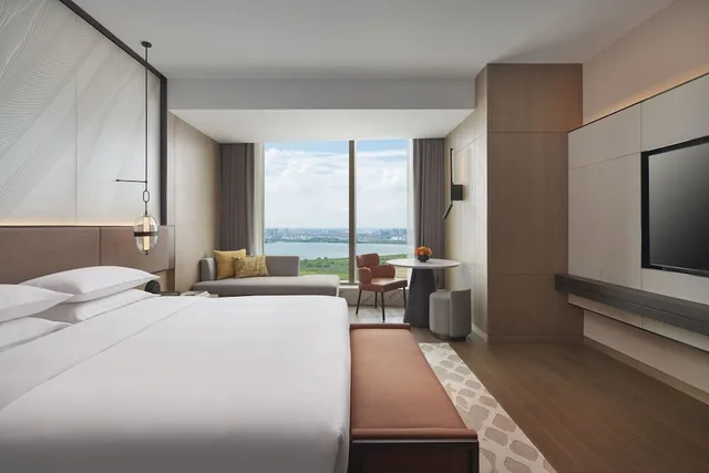 غرفة كلوب بسرير كينج بإطلالة على البحيرة، Hyatt Regency Changshu Kuncheng Lake 1/6