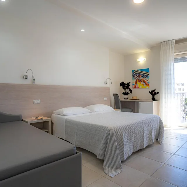 Room, Quadruple, Sea View, Hotel Astor 1/4