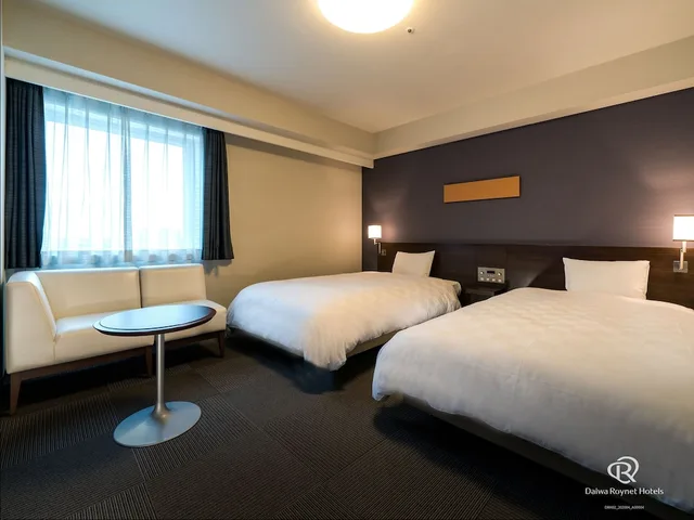 غرفة قياسية بسريرين منفصلين، Daiwa Roynet Hotel Tsukuba 1/2