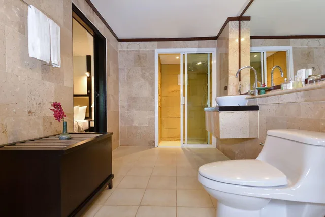غرفة ديلوكس بإطلالة على البحر بجاكوزي، ANDAMAN WHITE BEACH RESORT 4/6
