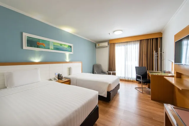 غرفة سوبيريور بسريرين منفصلين، Maple Hotel 3/10
